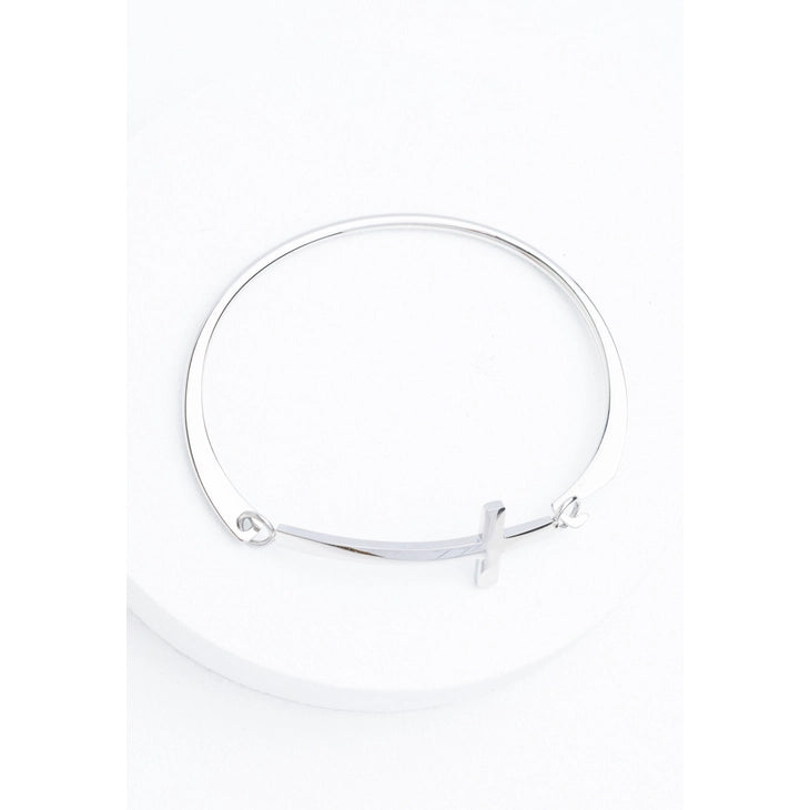Faithfully Yours Cross Bracelet