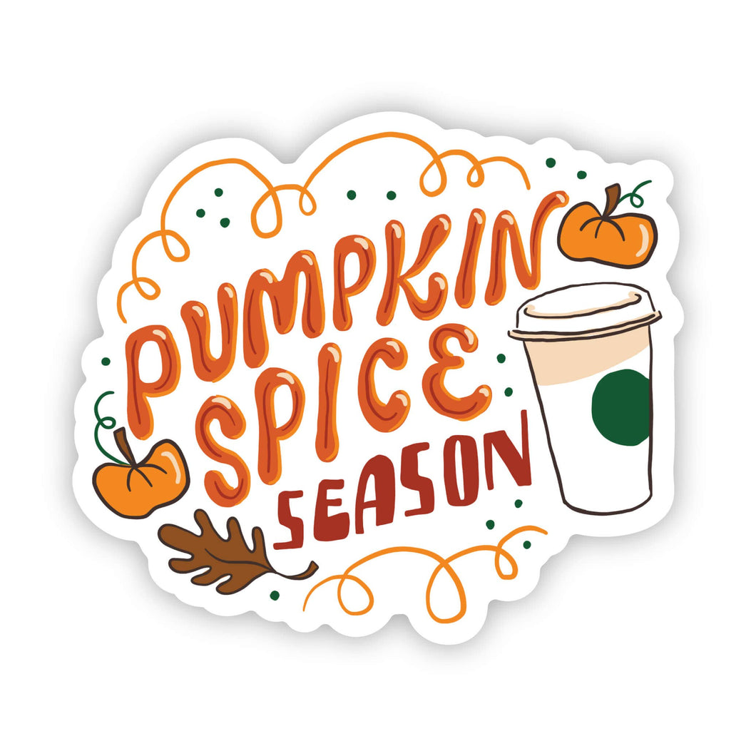 Pumpkin Spice Season Sticker