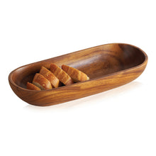 Load image into Gallery viewer, Acacia Wood Oval Tray
