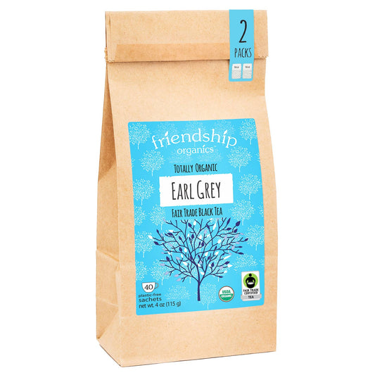Earl Grey Black Tea, Organic and Fair Trade Certified Bag