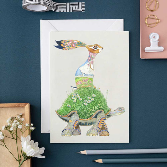 Tortoise & Hare Card