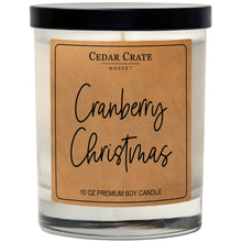 Load image into Gallery viewer, Cranberry Christmas | 100% Soy Wax Candle
