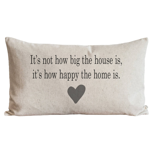 Happy Home Pillow Cover