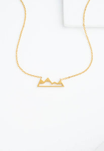 Summit Necklace in Gold