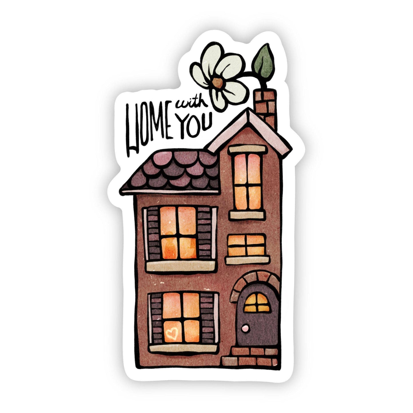 Home With You Sticker
