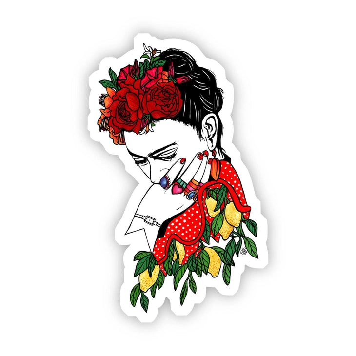 Frida Kahlo Roses and Lemons