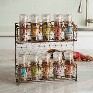 White & Green Pepper Grinder