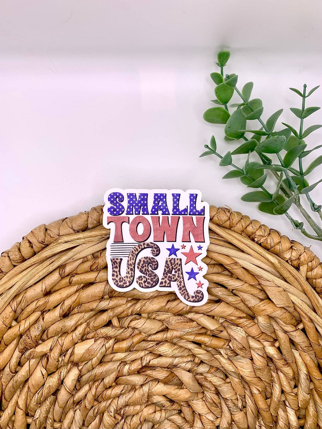 Small town USA stickers, western sticker,country stickers