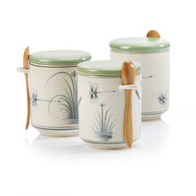 Load image into Gallery viewer, Dragonfly Petite Canisters - Set of 3
