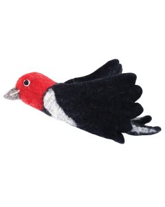 Wild Woolie Felt Bird: rufous
