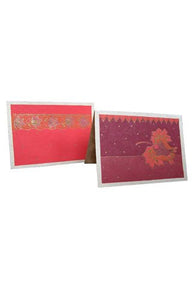 Card Set - Red Flower