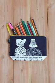 African Proverb Purse - A Friend is Someone