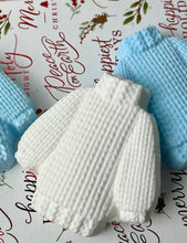 Load image into Gallery viewer, Cozy Sweater Bath Bomb - White
