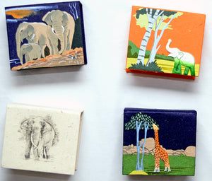 Square Ellie Pooh Note Box