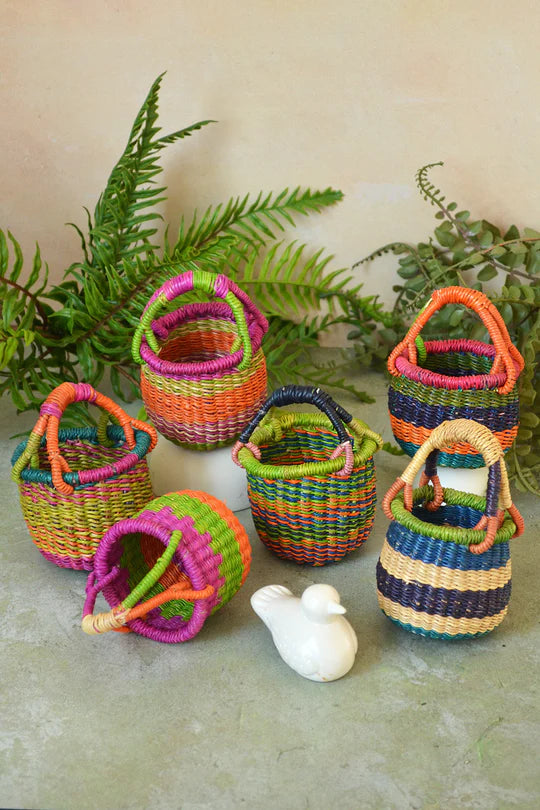 Teeny Tiny Assorted Bolga Baskets