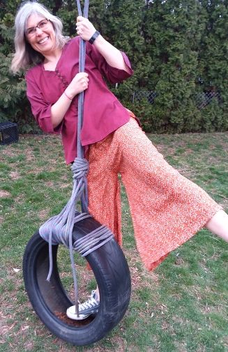 Silk Full Leg Pant/Split Skirt