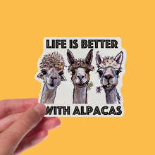 Load image into Gallery viewer, DNR Alpaca Stickers
