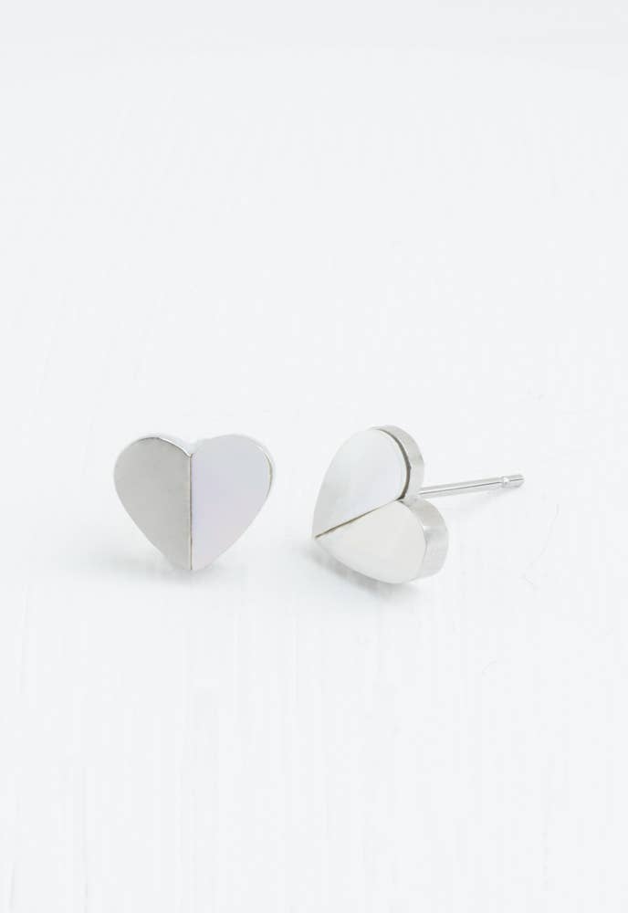 Give Hope Earrings in Silver