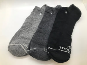 SS Adult Ankle Socks that Save Dogs