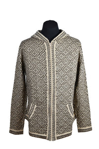 Alpaca Hooded Knit Sweater Chacana Inca