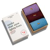 Load image into Gallery viewer, Set Socks that Save LGBTQ Lives
