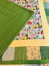 Load image into Gallery viewer, Quilted baby/toddler blanket
