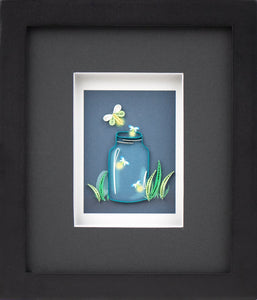 Black Gift Enclosure Mini Frame