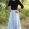 Bias Cut Skirt