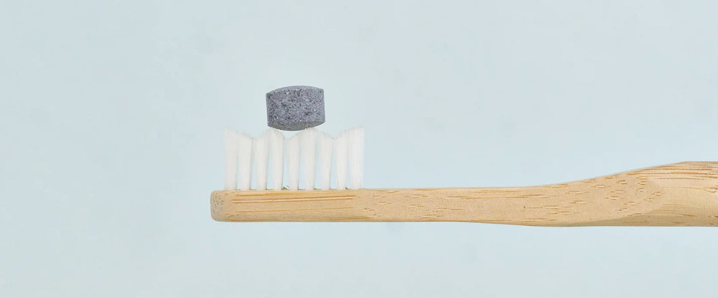 Huppy Charcoal Mint Toothpaste Tablets
