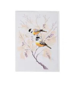 Chickadee Pair Card