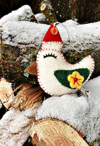 Felt Bird Ornament