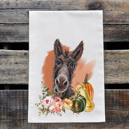 Animal Farmhouse Flour Tea Towel - Fall