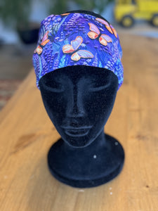 Purple butterfly headband