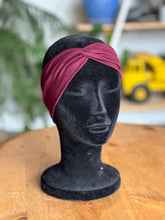 Load image into Gallery viewer, Burgundy headband
