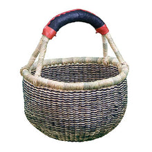 Load image into Gallery viewer, G-149A Mini Basket w/ Leather Handle
