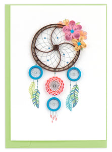 Quilled Dreamcatcher Gift Enclosure Mini Card