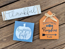 Load image into Gallery viewer, Fall Mini Sign Take and Make Kit
