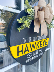 Hawkeye Door Hanger