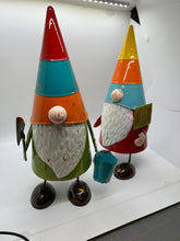 Load image into Gallery viewer, Wobble, Gardening Gnome with colorful Hat
