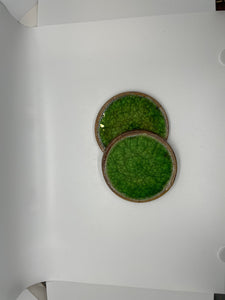 Recycled Heineken bottle Coasters
