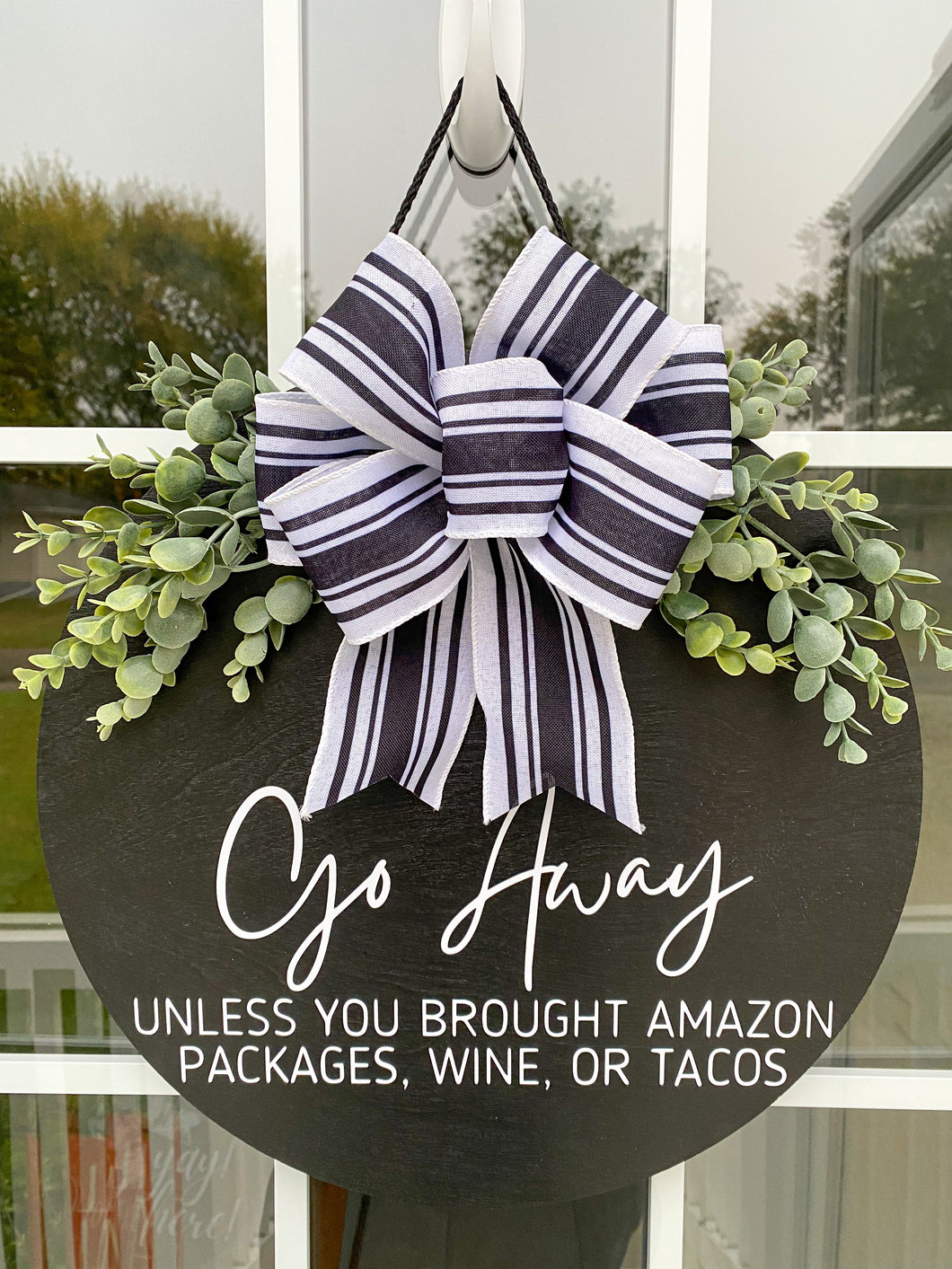 Go Away Door Hanger