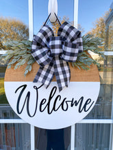 Load image into Gallery viewer, Welcome Door Hanger (White)
