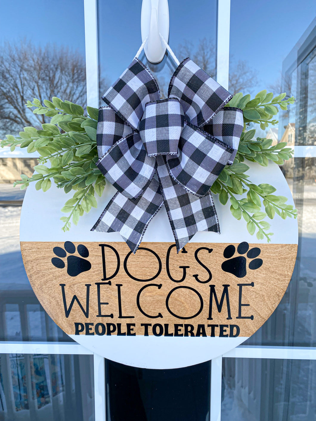 Dogs Welcome Hanger