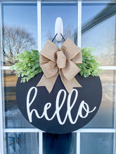 Load image into Gallery viewer, Hello Door Hanger
