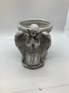Flower Pot, Praying Angel 4"