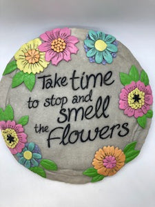 Stepping Stones Smell the Flowers