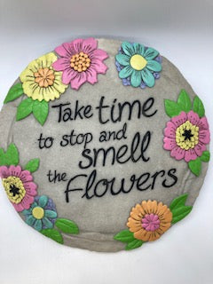 Stepping Stones Smell the Flowers