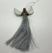Load image into Gallery viewer, Banana Fiber &amp; Thread Angel Ornament
