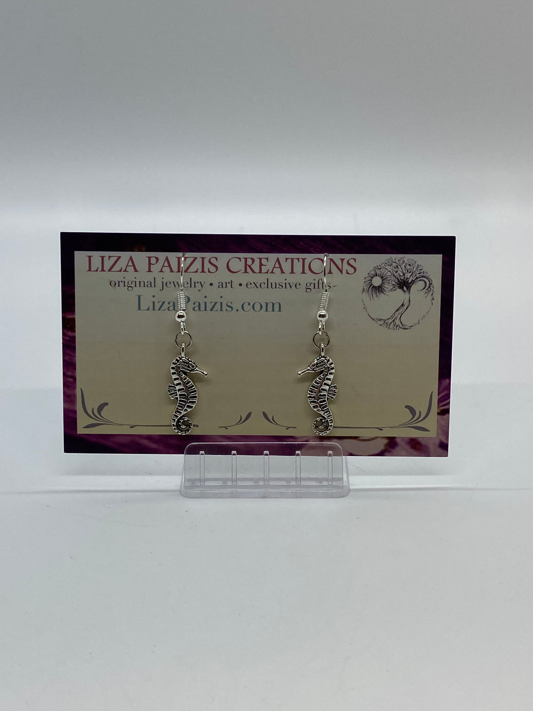 Liza Paizis Seahorse Earrings