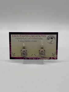 Liza Paizis Owls Earrings